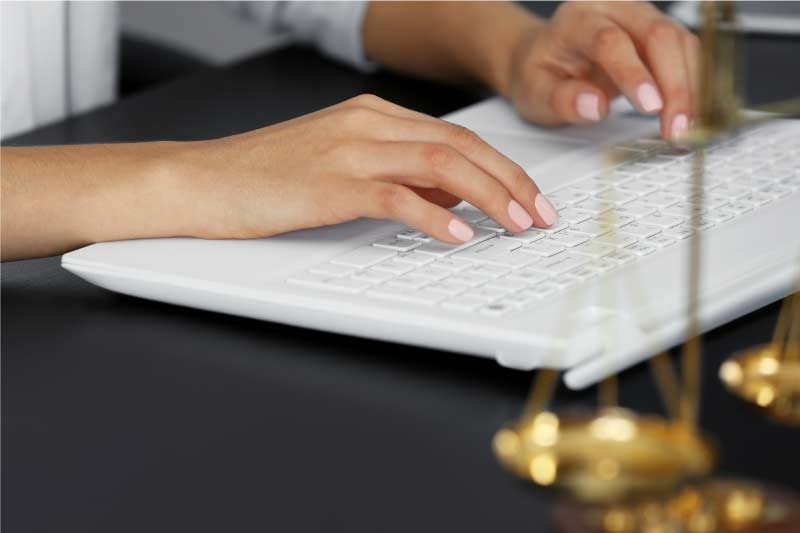 legal typing lawyer paralegal in tulare california